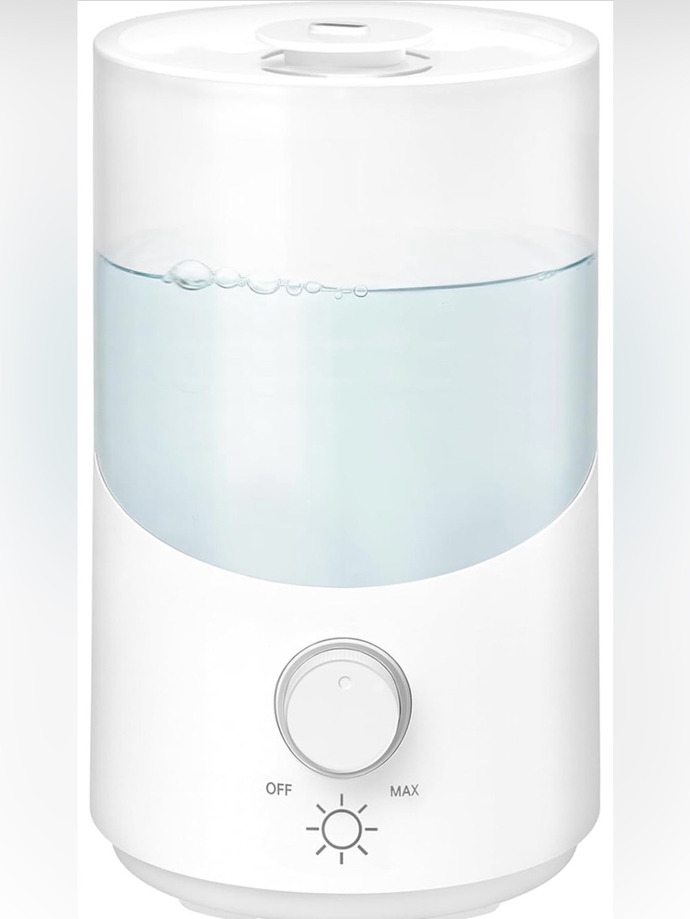 Cool Mist Humidifier for Bedroom, 3L Top Fill Ultrasonic Air Humidifier